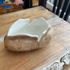Potato Shaped Ceramic Bowl